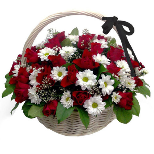 корзина квітів на похорон в Чернігові