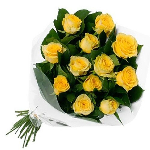 Фото товара 11 желтых роз в Чернигове