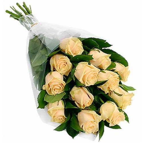 Фото товара 11 кремовых роз в Чернигове