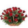 Фото товара 35 красных роз в корзине в Чернигове