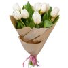 Фото товара 11 белых тюльпанов в Чернигове