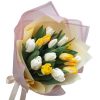 Фото товара 21 белый тюльпан в коробке в Чернигове