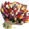 Фото товара 201 тюльпан (два цвета) в коробке в Чернигове