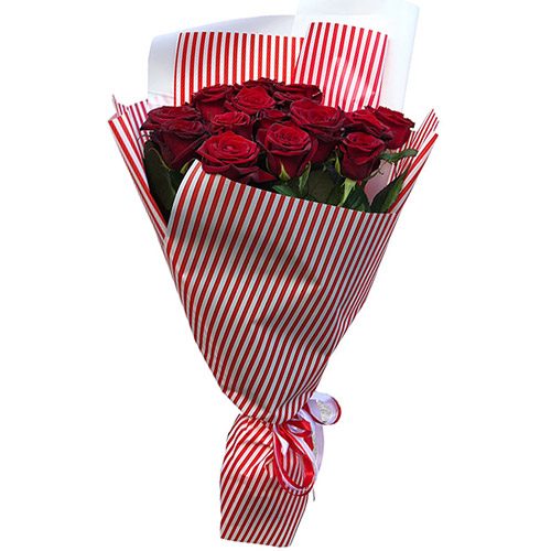 Фото товара 15 красных роз в Чернигове