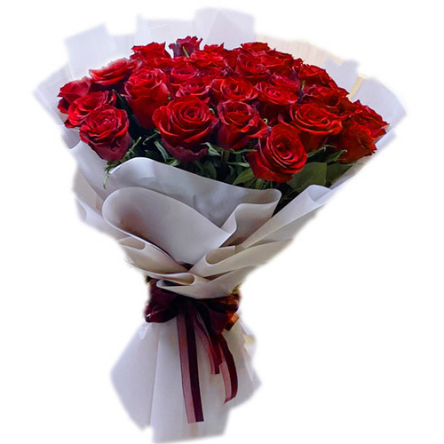 Фото товара Букет червоних троянд – 33 шт. в Чернигове