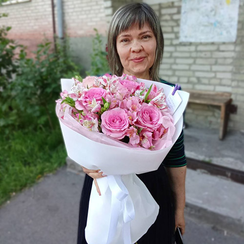 живе фото товару "Букет «Нежное настроение»"